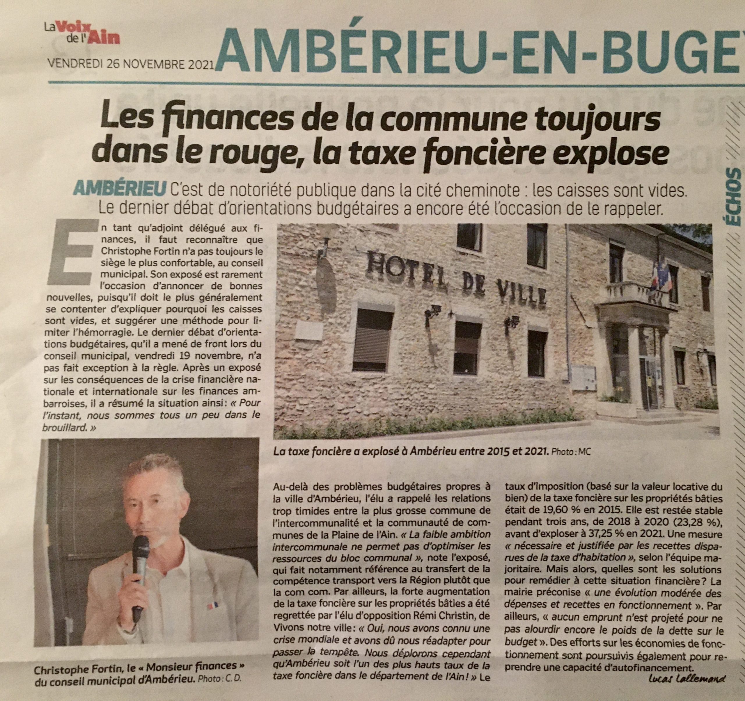 Actualités - Atelier comment gerer son budget - Actualité illiwap de Mairie  de Villars-les-Dombes